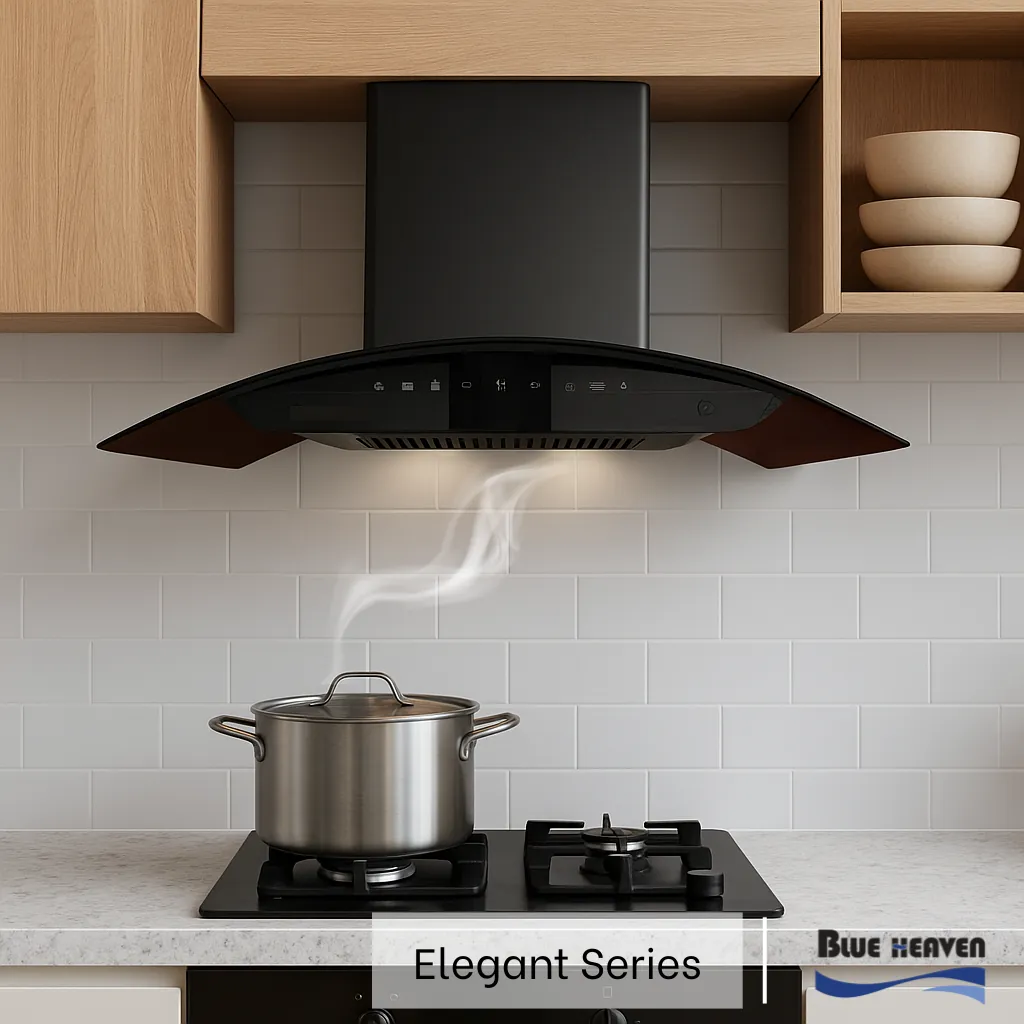 Blue Heaven Elegant series kitchen chimney