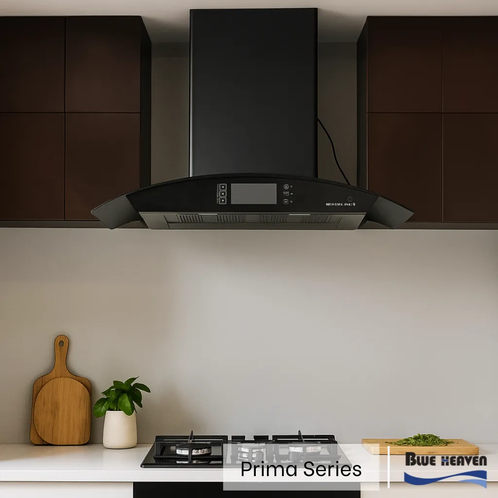 Blue Heaven Prima series kitchen chimney