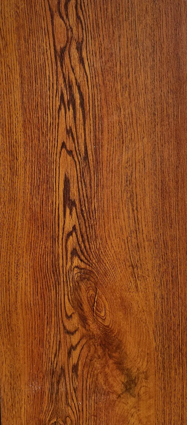 Red-brown teak HDF laminate flooring shade, 8mm